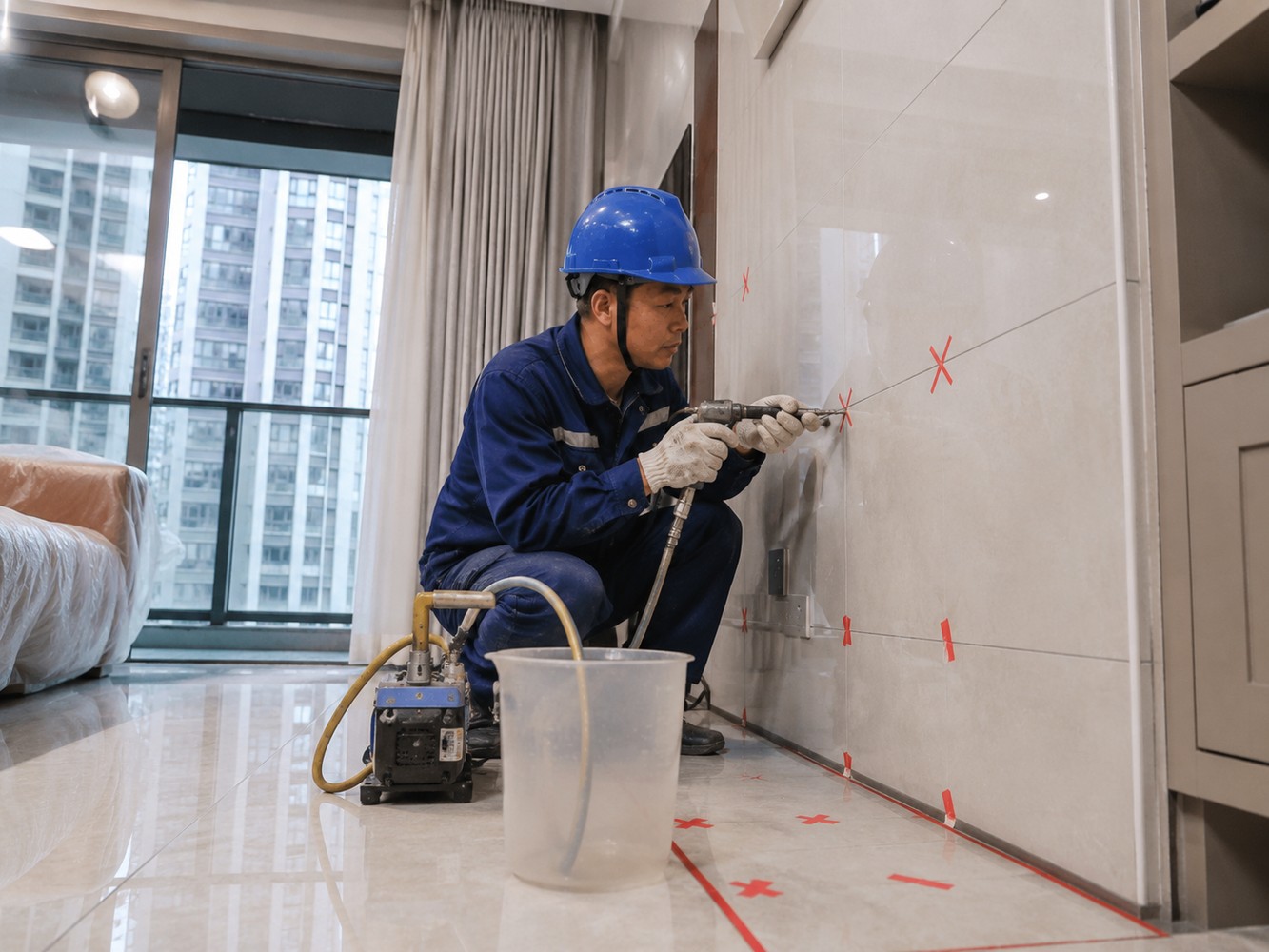 广州越秀 · 东方新世界暗管漏水定位案例